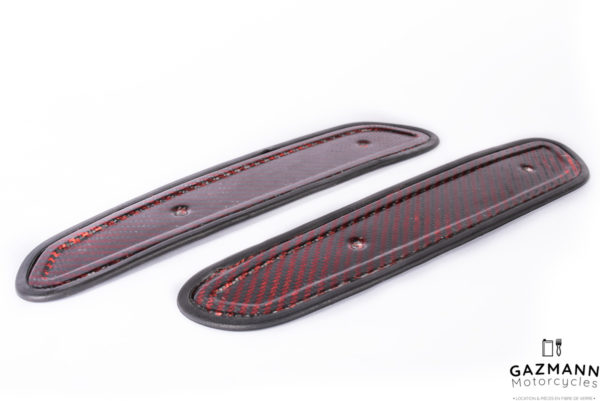 élytre carbone rouge de réservoir 103 Peugeot sp / mvl – Image 4