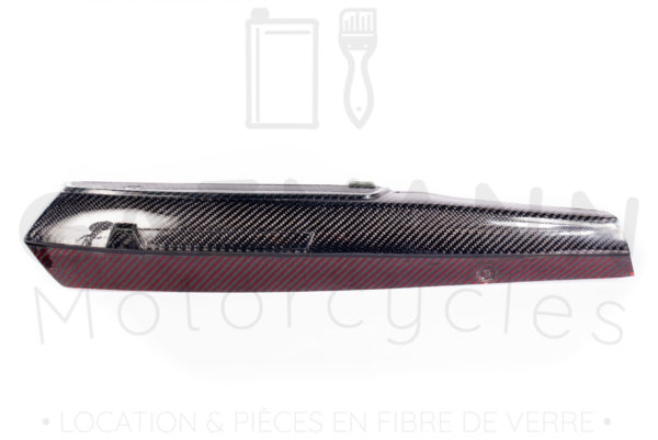capotage moteur carbone hybride rouge 103 sp/mvl
